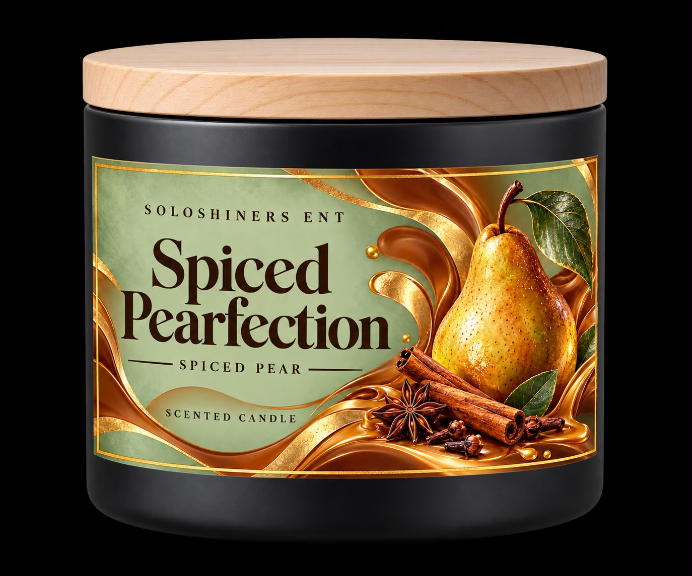 Spiced Pearfection jar candle